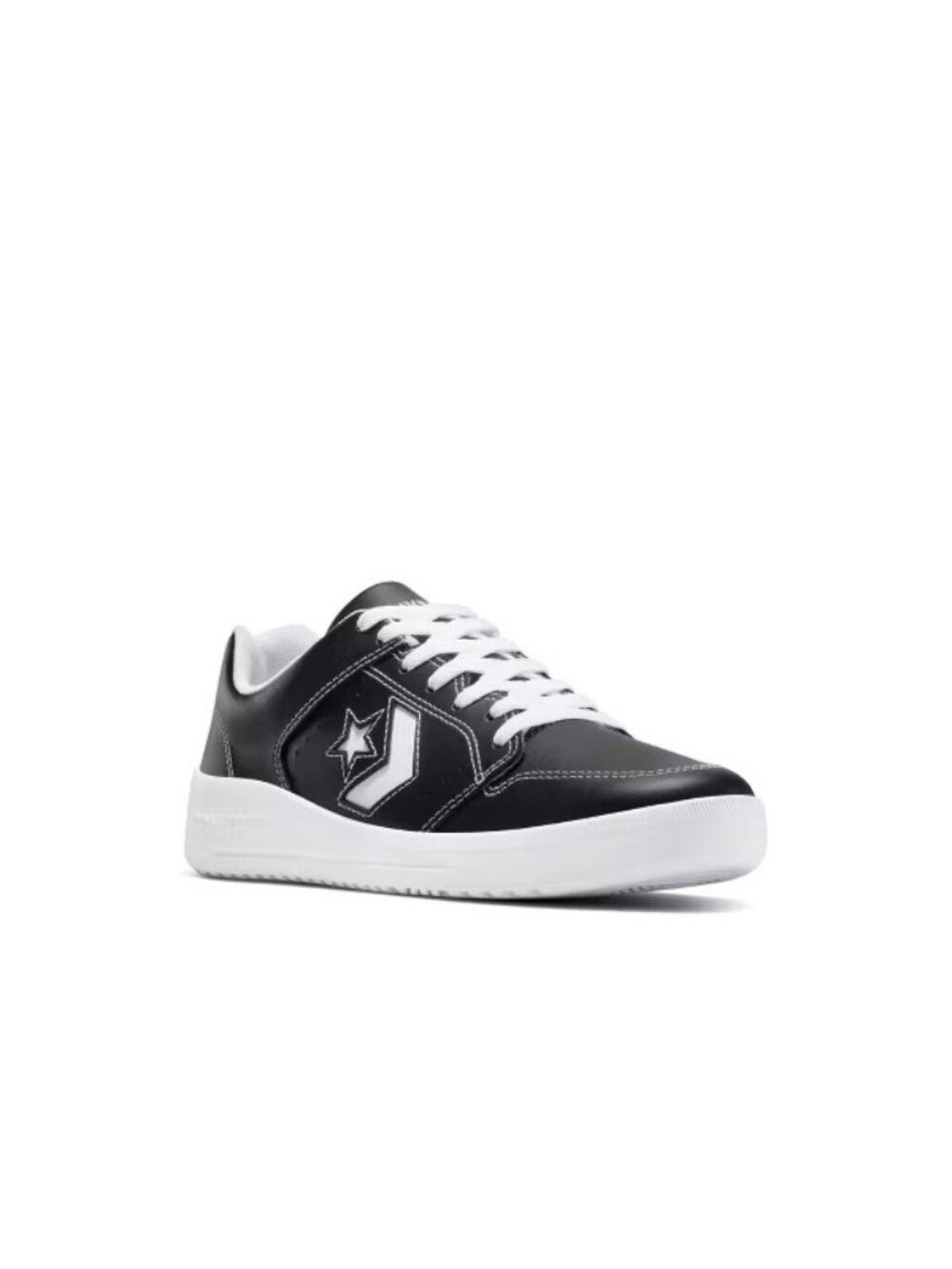 Converse Kids'/Adult Day One Court Classic Sneakers - Black/White M 3/W 4.5